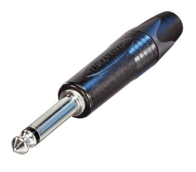 Neutrik NP2X-BAG Mono jack kabeldeel zwart