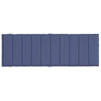 VidaXL Ligbedkussen oxford stof marineblauw - thumbnail