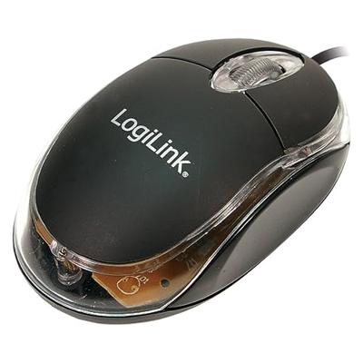 LogiLink Mouse optical USB Mini with LED muis USB Type-A Optisch 800 DPI LogiLink Mouse optical USB Mini with LED muis USB Type-A Optisch 800 DPI