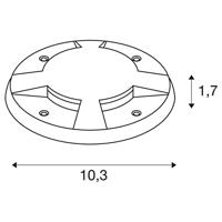SLV Small Plot Cover 4-side RVS - 1006175 - thumbnail