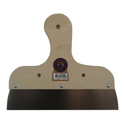 Melkmeisje Spackmes 400mm houten greep RVS - MM650400 Melkmeisje Spackmes 400mm houten greep RVS - MM650400