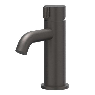 Wastafelkraan IVY Tribe Model S Coldstart RVS316 Geborsteld Carbon Black PVD IVY