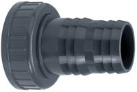 Aquaforte Slangtule met Wartel 2" - Betrouwbare PVC Vijververbinding 48/50mm - thumbnail