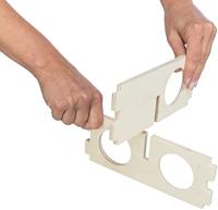 TRIXIE KNAAGDIERHUIS 4 KAMERS ONBEHANDELD HOUT NATUREL 30X30X12 CM - thumbnail