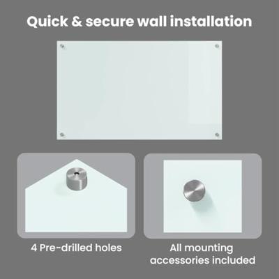 VidaXL Keuken achterwand 2 pcs wit 100 x 60 cm gehard glas VidaXL Keuken achterwand 2 pcs wit 100 x 60 cm gehard glas