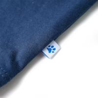 Kindershirt met scooterprint 128 donkerblauw - thumbnail