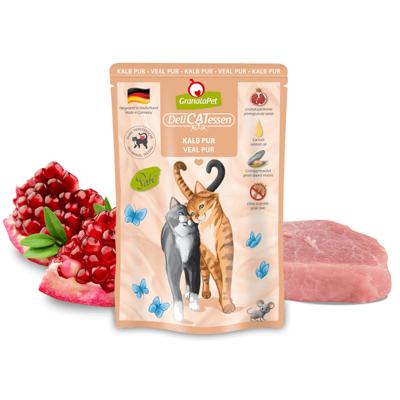 GRANATAPET DeliCATessen Veal - nat kattenvoer - 85g