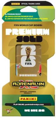 Adrenalyn XL FIFA World Cup 2026 TCG Premium Gold Blister