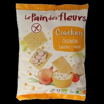 Salty snack uiencrackers glutenvrij bio 75 Gram