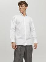 J&j Premium Jprblaparker Shirt L/s Noos Overhemd White Slim Fit - thumbnail