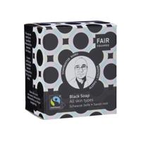 Fair Squared Zeepblok - black soap - thumbnail