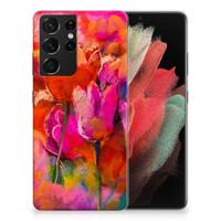 Smartphone hoesje Samsung Galaxy S21 Ultra Tulips - thumbnail