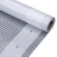 VidaXL Leno dekzeil 260 g/m² 2x5 m wit - thumbnail
