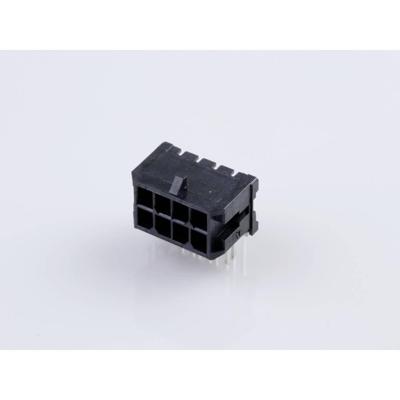 Molex 430450822 Male behuizing (board) Totaal aantal polen: 8 Rastermaat: 3 mm Inhoud: 1 stuk(s) Tray Molex 430450822 Male behuizing (board) Totaal aantal polen: 8 Rastermaat: 3 mm Inhoud: 1 stuk(s) Tray