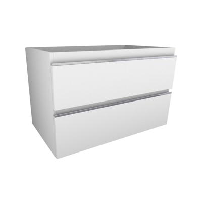 Tigris onderkast met 2 laden 80 x 46 cm glans wit