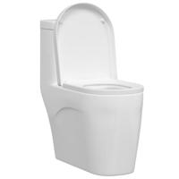 Toiletzitting Wit 48 x 36.5 x 4.5 cm Polypropyleen - thumbnail
