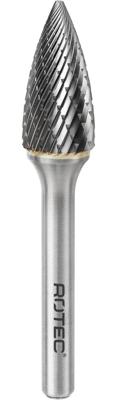 Rotec HM-Stiftfrees, model G - Z3 / Spiraalvertand / ø9,6x19x64xø6mm - 4361005