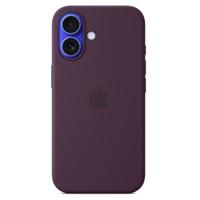 Apple Silicone MagSafe Hoesje iPhone 16 Plum - thumbnail