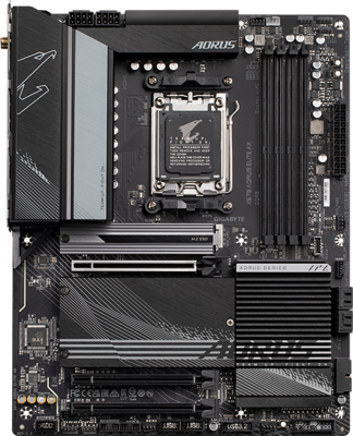 Moederbord AMD Gigabyte X670 AORUS ELITE AX