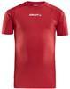 Craft 1906859 Pro Control Compression Tee JR - Bright Red - 146/152 - thumbnail