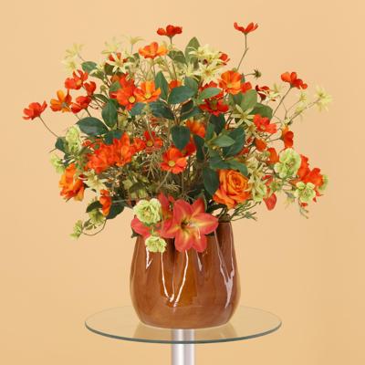 Kunstboeket in Tulpenvaas Caroline Monaco 55 cm