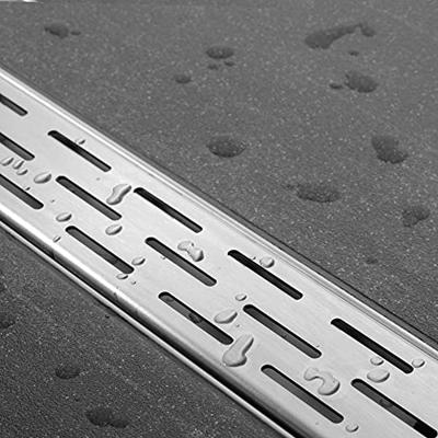 Easy Drain Compact afvoergoot enkele plaat met zijuitloop 6x80cm 30mm RVS edcom800-30
