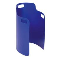 Pack-bag blauw 95 x 65 mm afval/puin-hulpmiddel - thumbnail