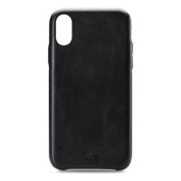 Senza Pure Leather Cover Apple iPhone Xs Max Deep Black - thumbnail
