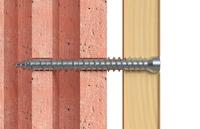 Fischer Kozijnschroef FFSZ 7,5 x 302 T30 met cilinderkop - 532921 - 100 stuk(s) - 532921 - thumbnail