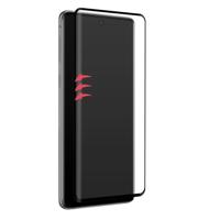 Black Rock - 3D-displaybescherming 0,3 mm 9H voor Samsung Galaxy S20 I veiligheidsglas, beschermfolie, displaybescherming, pantserglas (transparant met zwart frame) - thumbnail