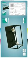 Eglo Zwarte plafondlampSilentina 2-lichts - 98332 - thumbnail