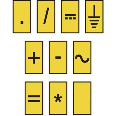 HellermannTyton WIC0-SIGN-PA66-YE Markeerclip 561-00004 HellermannTyton WIC0-SIGN-PA66-YE Markeerclip 561-00004
