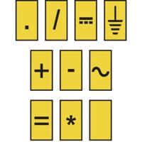 HellermannTyton WIC0-SIGN-PA66-YE Markeerclip 561-00004 - thumbnail