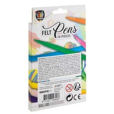 Grafix Viltstiften 10 Stuks