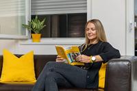 Muggennet Schellenberg Antraciet Aluminium Uitschuifbaar Met lijst Glasvezel 75 x 100 cm - thumbnail