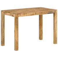 Eettafel 110x55x76 cm massief mangohout - thumbnail