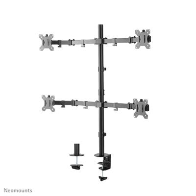 Neomounts FPMA-D550D4BLACK Monitor-tafelbeugel Aantal monteerbare displays: 4 Display(s) 33,0 cm (13) - 81,3 cm (32) Zwart Kantelbaar, Roteerbaar, Zwenkbaar, Neomounts FPMA-D550D4BLACK Monitor-tafelbeugel Aantal monteerbare displays: 4 Display(s) 33,0 cm (13) - 81,3 cm (32) Zwart Kantelbaar, Roteerbaar, Zwenkbaar,