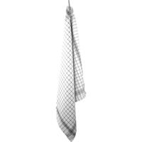 Theedoek ruit zwart 70x70cm pak a 12 - thumbnail