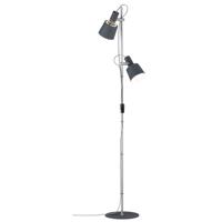 Paulmann Neordic Haldar 79690 Staande lamp LED E14 40 W Donkergrijs, Chroom (mat) - thumbnail