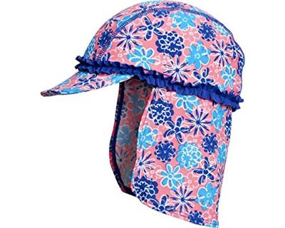 Playshoes zwemcap Paars Bloemen-51 cm
