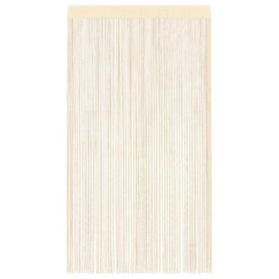 VidaXL Draadgordijnen 140x250 cm crème 2 st