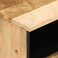 Tv-meubel 100x33x46 cm massief mangohout - thumbnail