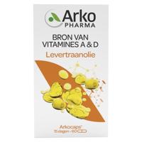 Arkocaps Levertraanolie 60 - thumbnail