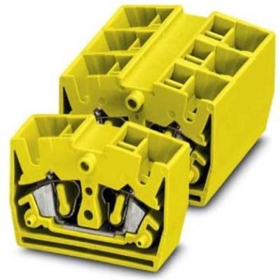 Phoenix Contact 3244290 Mini-doorgangsklem 10.4 mm Spanveer Geel 50 stuk(s)