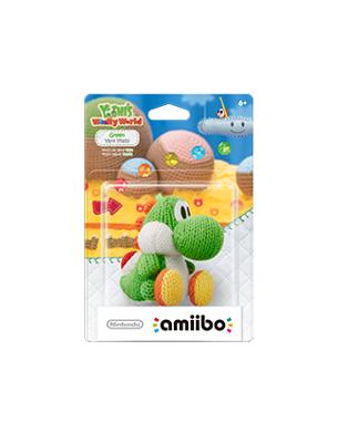 Amiibo Yoshi's Woolly World Collection - Green Yarn Yoshi