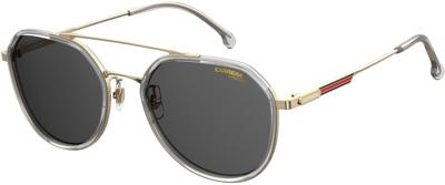 Carrera Eyewear zonnebril 1028/GS unisex cat. 1 RVS ovaal goud