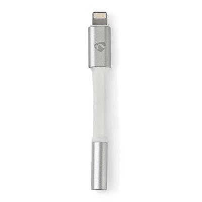 Audioadapter | 8-pins Lightning male naar 3,5 mm female | Hoofdtelefoon naar Apple-apparaat