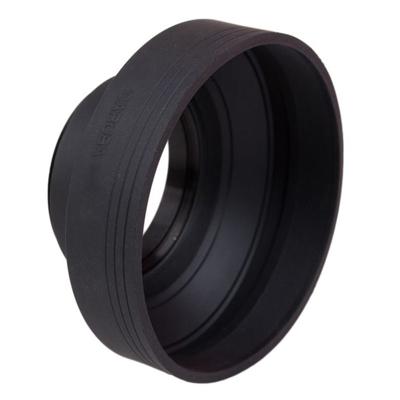 Caruba Rubberen Zonnekap 3in1 43mm