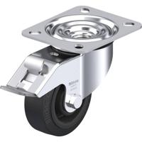 Blickle LE-POEV 80R-FI Zwenkwiel met rem Wieldiameter: 80 mm Draagvermogen (max.): 140 kg 1 stuk(s) - thumbnail