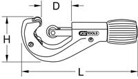 KS Tools 1035050 Buissnijder - thumbnail